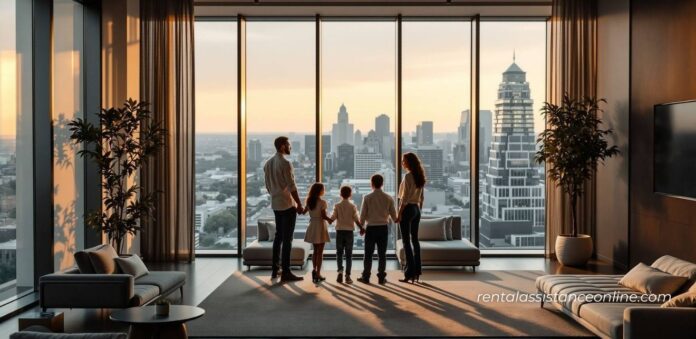 Tulsa, OK ERAP Family in Tulsa OK discussing rental assistance