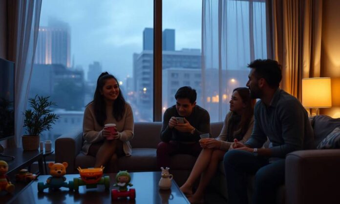 Placer County Rental Assistance Family in Placer County enjoying rental assistance with guests