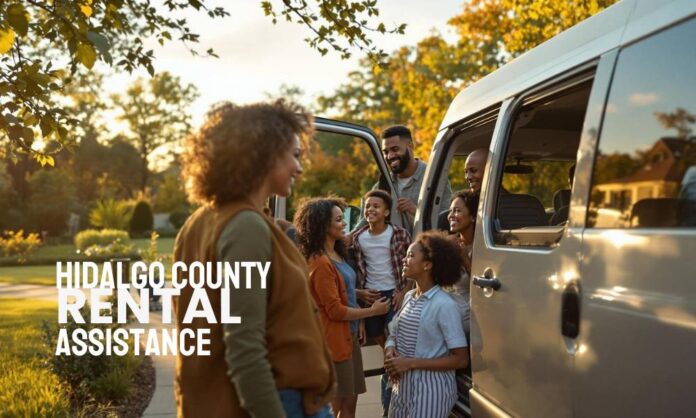 Hidalgo County Rental Assistance Hidalgo County family getting into their van