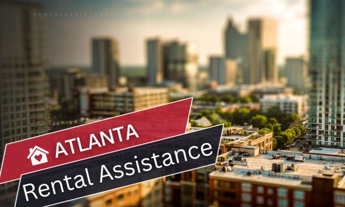 atlanta rental assistance programs-1 Roof-top view of Atlanta, Georgia in mid fall.