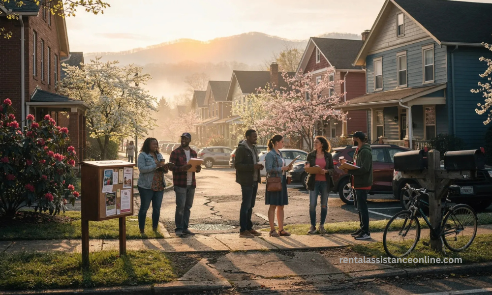 Applying for emergency rental assistance in Asheville